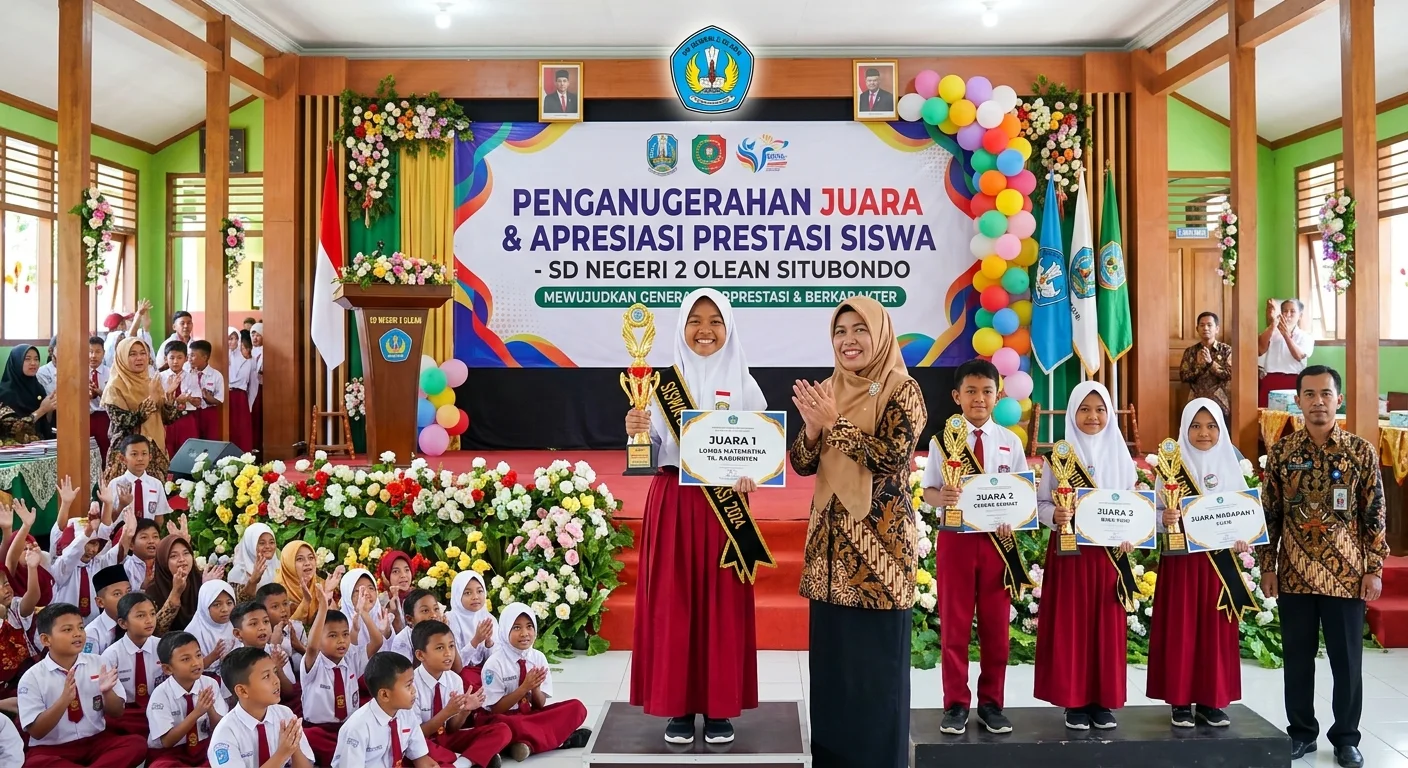 Penganugerahan Juara & Apresiasi Prestasi Siswa