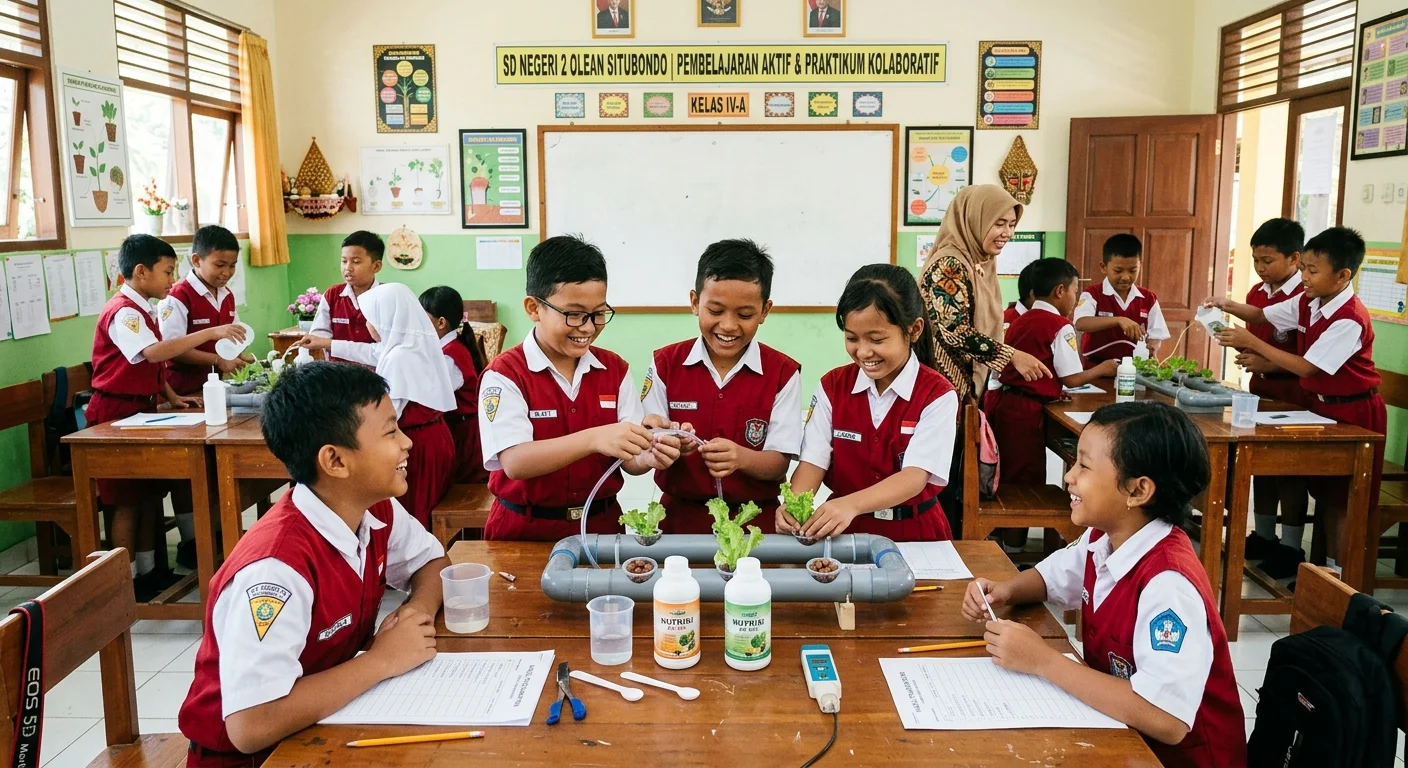 Pembelajaran Aktif & Praktikum Kolaboratif di Kelas